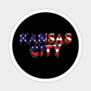 Kansas city USA Magnet